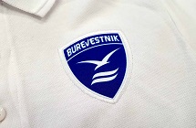 nanesenie logotipa na polo burevestnik